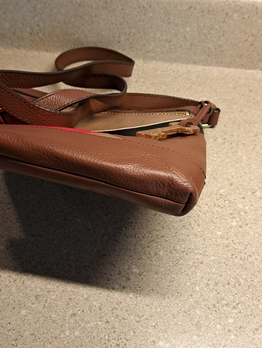 Fossil Leather Crossbody Bag - Picture 9 of 10